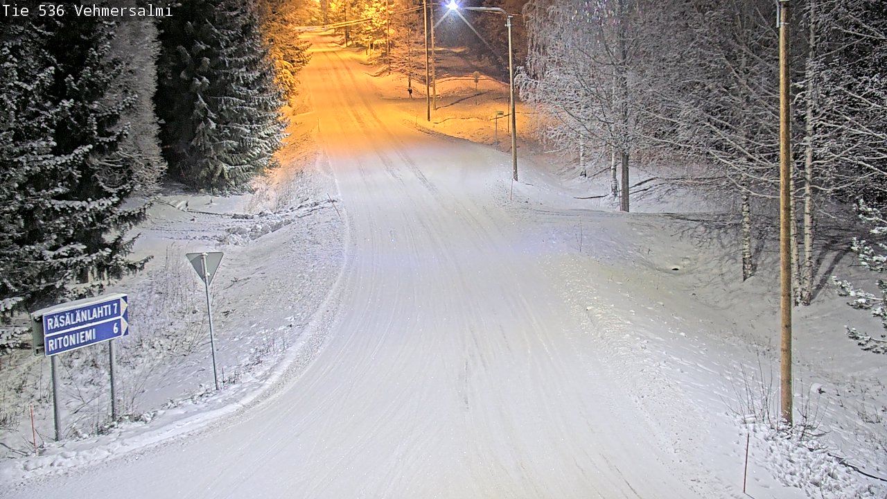 Kelikamerat Kuva Tie 536 Kuopio, Vehmersalmi, Kuopio, Pohjois-Savo