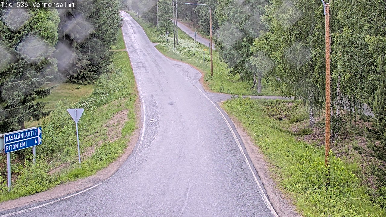 Kelikamerat Kuva Tie 536 Kuopio, Vehmersalmi, Kuopio, Pohjois-Savo