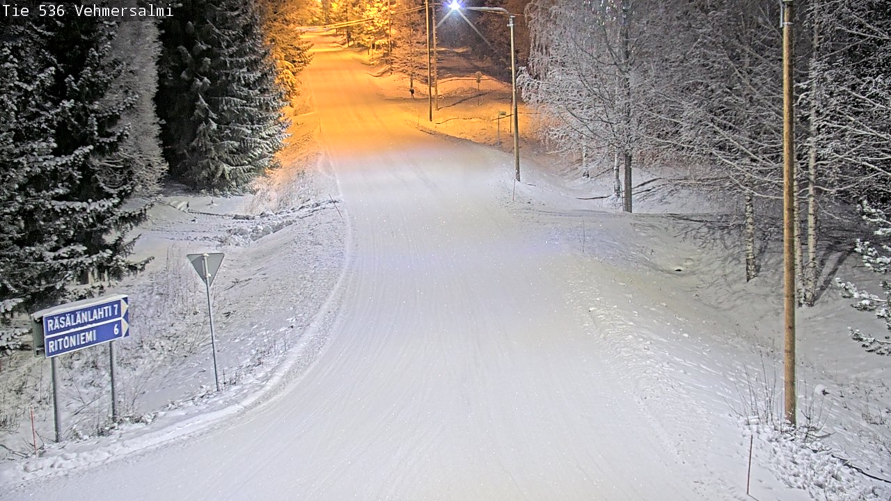 Kelikamerat Kuva Tie 536 Kuopio, Vehmersalmi, Kuopio, Pohjois-Savo