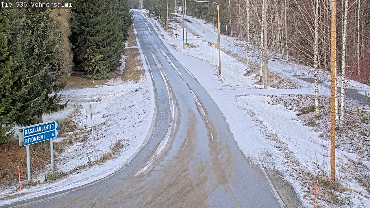 Kelikamerat Kuva Tie 536 Kuopio, Vehmersalmi, Kuopio, Pohjois-Savo