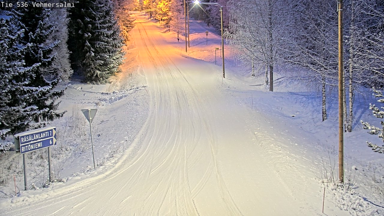 Kelikamerat Kuva Tie 536 Kuopio, Vehmersalmi, Kuopio, Pohjois-Savo