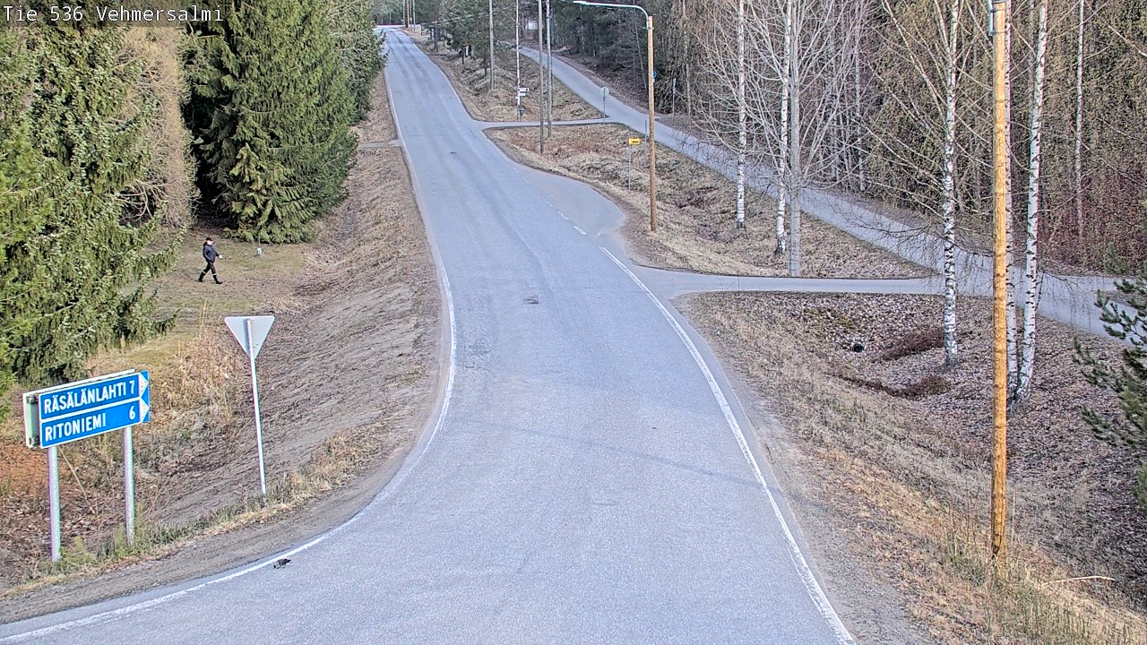 Kelikamerat Kuva Tie 536 Kuopio, Vehmersalmi, Kuopio, Pohjois-Savo