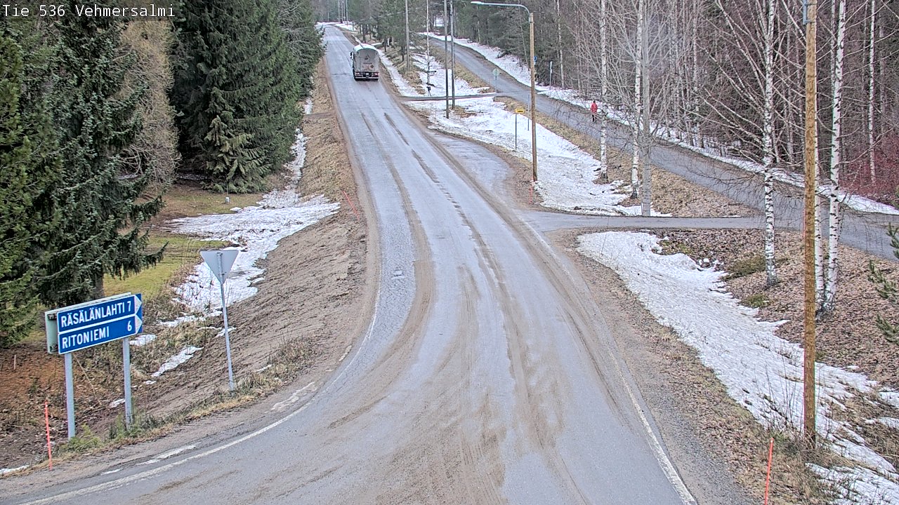 Kelikamerat Kuva Tie 536 Kuopio, Vehmersalmi, Kuopio, Pohjois-Savo