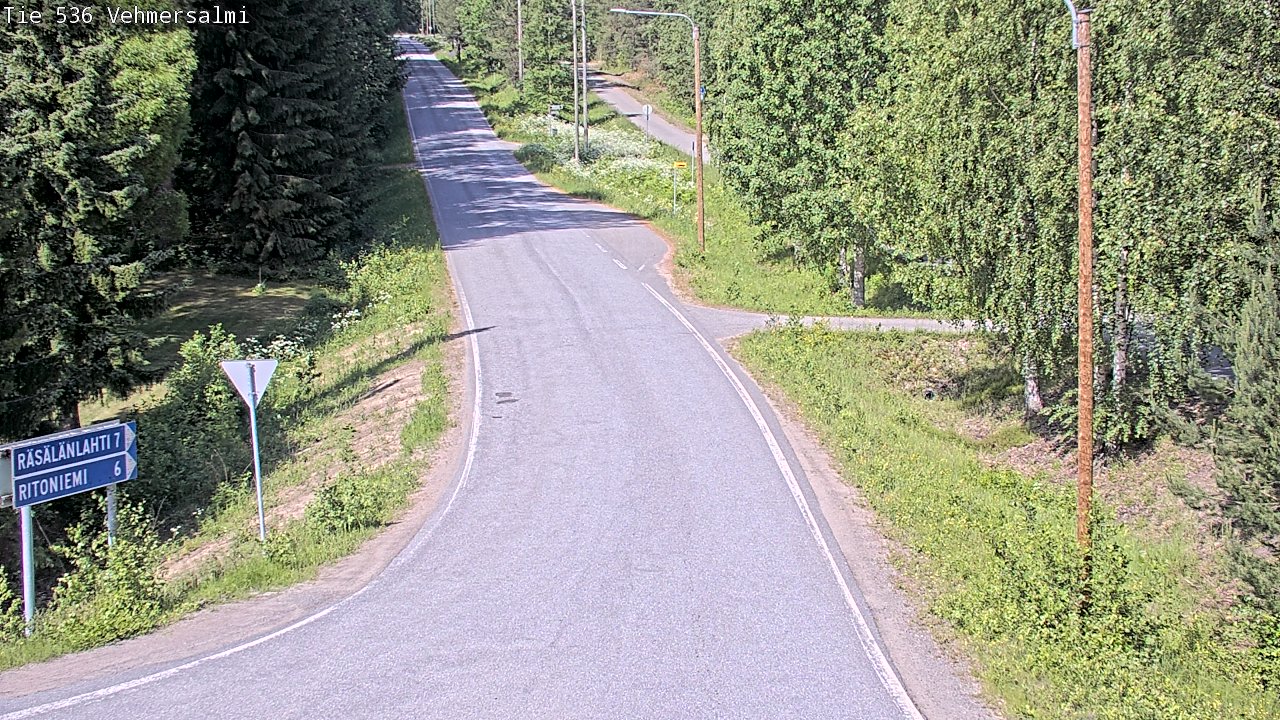 Kelikamerat Kuva Tie 536 Kuopio, Vehmersalmi, Kuopio, Pohjois-Savo
