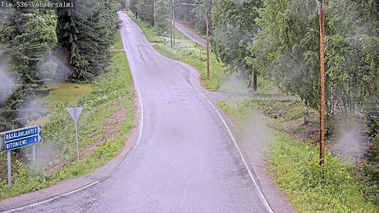 Kelikamerat Kuva Tie 536 Kuopio, Vehmersalmi, Kuopio, Pohjois-Savo