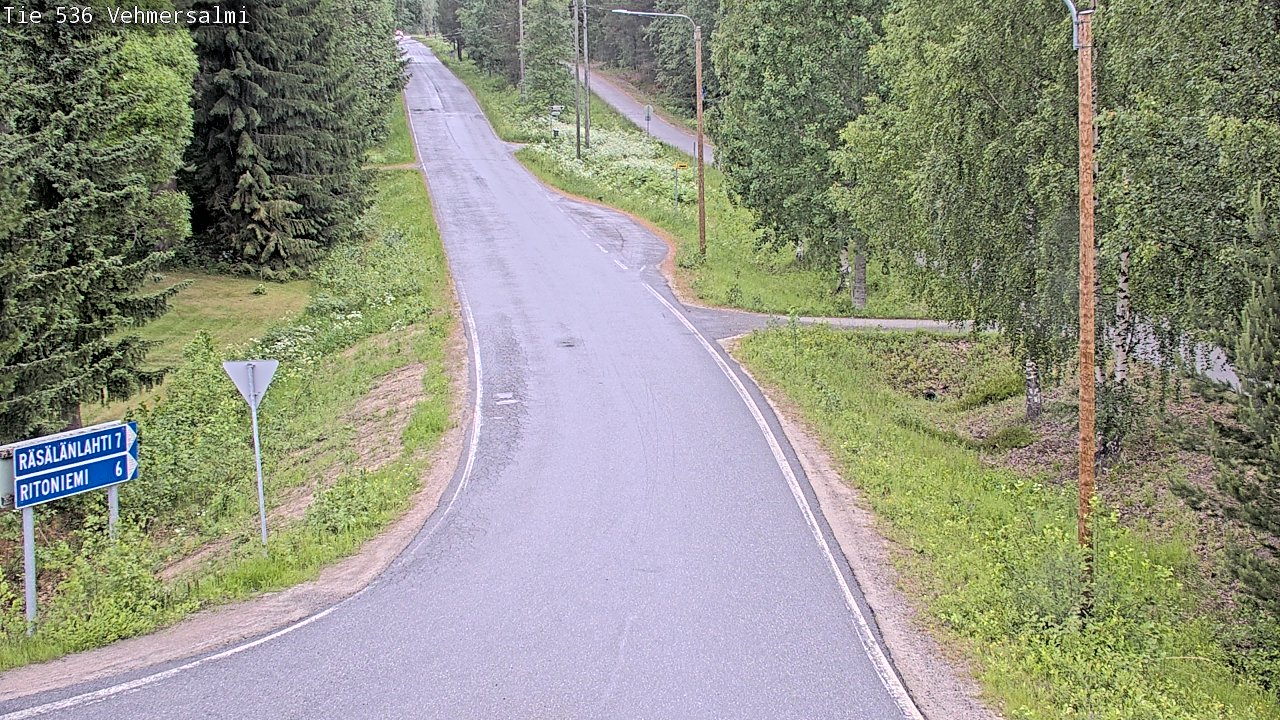 Kelikamerat Kuva Tie 536 Kuopio, Vehmersalmi, Kuopio, Pohjois-Savo