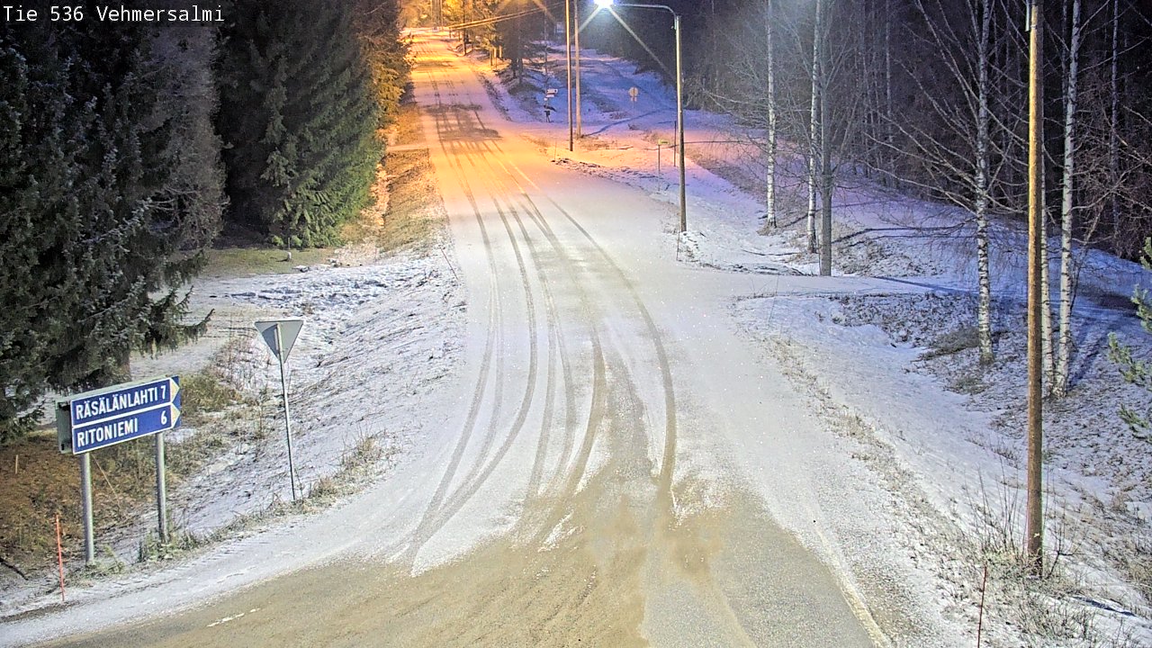 Kelikamerat Kuva Tie 536 Kuopio, Vehmersalmi, Kuopio, Pohjois-Savo