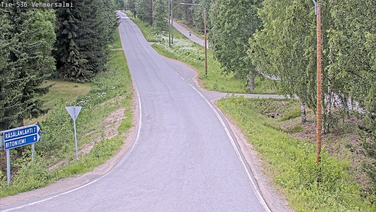 Kelikamerat Kuva Tie 536 Kuopio, Vehmersalmi, Kuopio, Pohjois-Savo