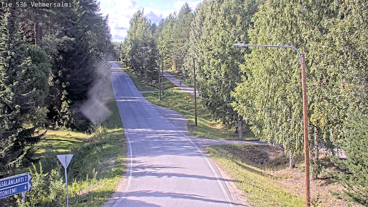 Kelikamerat Kuva Tie 536 Kuopio, Vehmersalmi, Kuopio, Pohjois-Savo