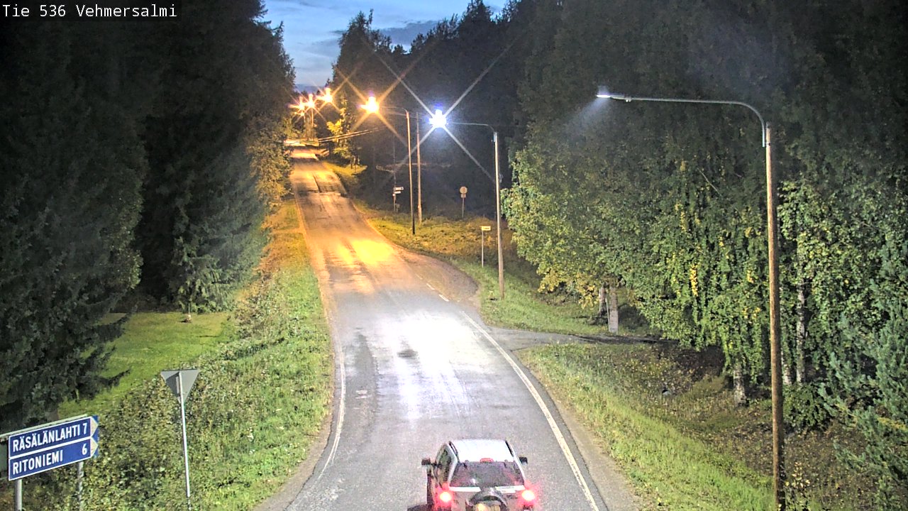 Weather Camera Image Road 536 Kuopio, Vehmersalmi, Kuopio, Pohjois-Savo