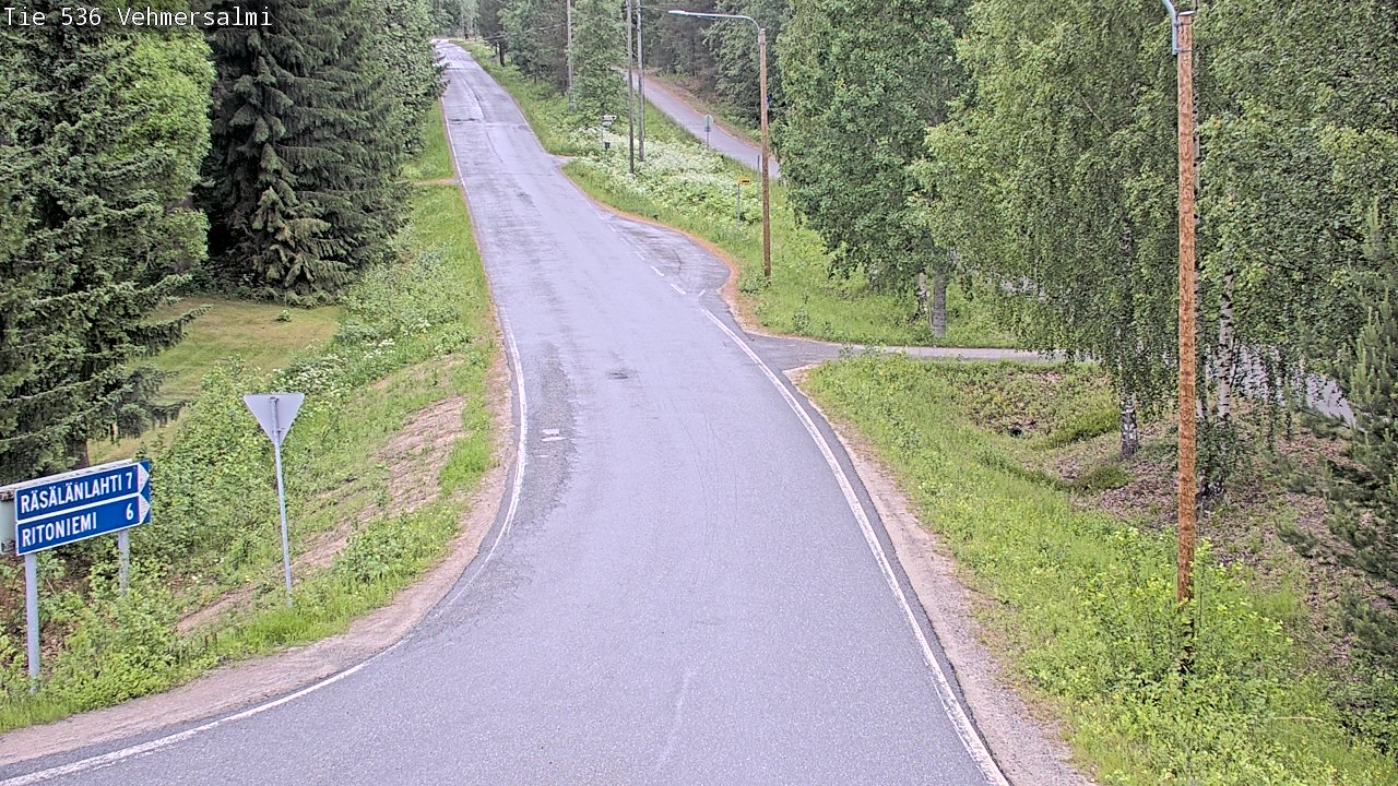 Kelikamerat Kuva Tie 536 Kuopio, Vehmersalmi, Kuopio, Pohjois-Savo