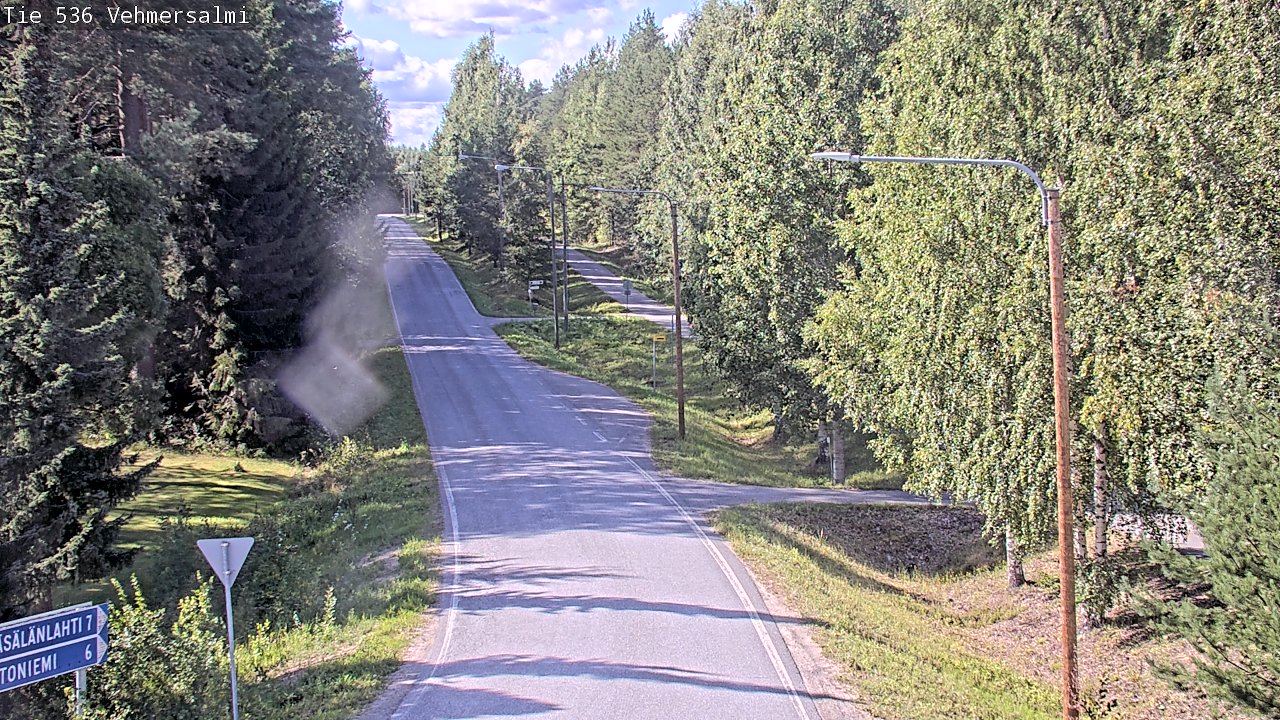 Kelikamerat Kuva Tie 536 Kuopio, Vehmersalmi, Kuopio, Pohjois-Savo