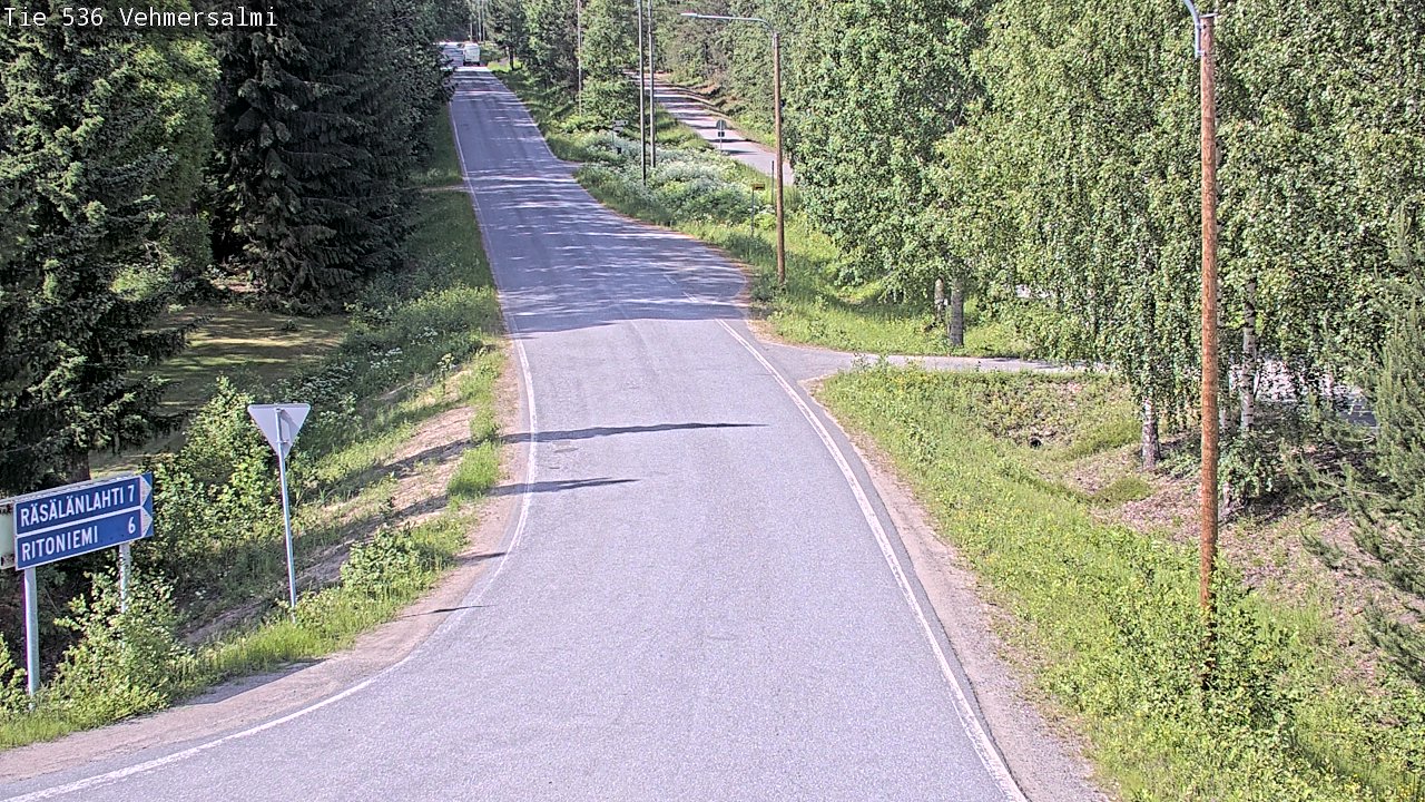 Kelikamerat Kuva Tie 536 Kuopio, Vehmersalmi, Kuopio, Pohjois-Savo