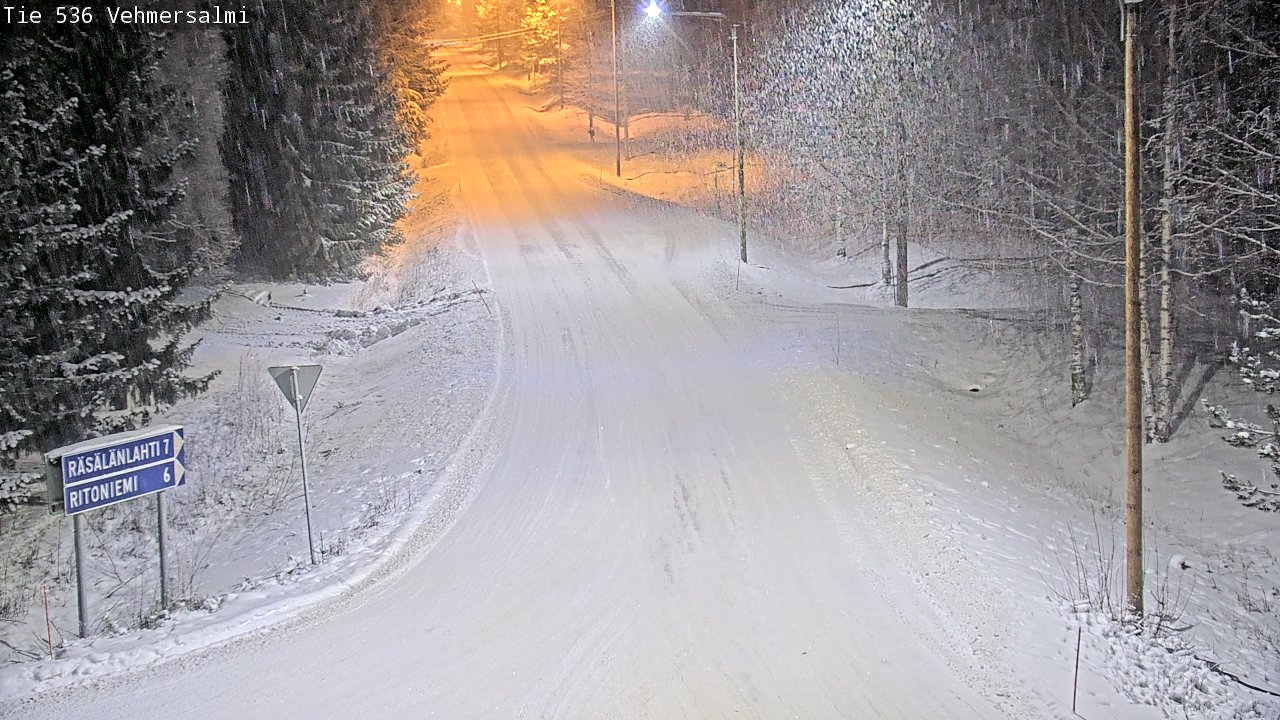 Kelikamerat Kuva Tie 536 Kuopio, Vehmersalmi, Kuopio, Pohjois-Savo