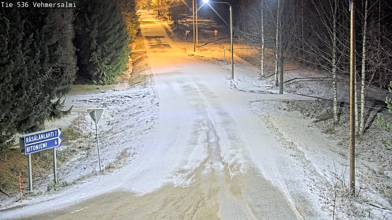 Kelikamerat Kuva Tie 536 Kuopio, Vehmersalmi, Kuopio, Pohjois-Savo