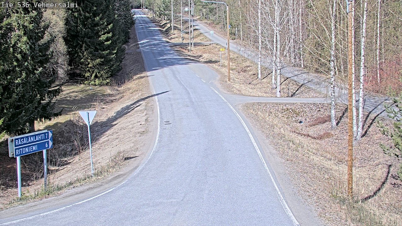 Kelikamerat Kuva Tie 536 Kuopio, Vehmersalmi, Kuopio, Pohjois-Savo