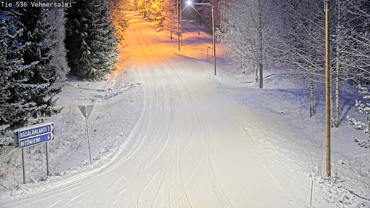 Kelikamerat Kuva Tie 536 Kuopio, Vehmersalmi, Kuopio, Pohjois-Savo