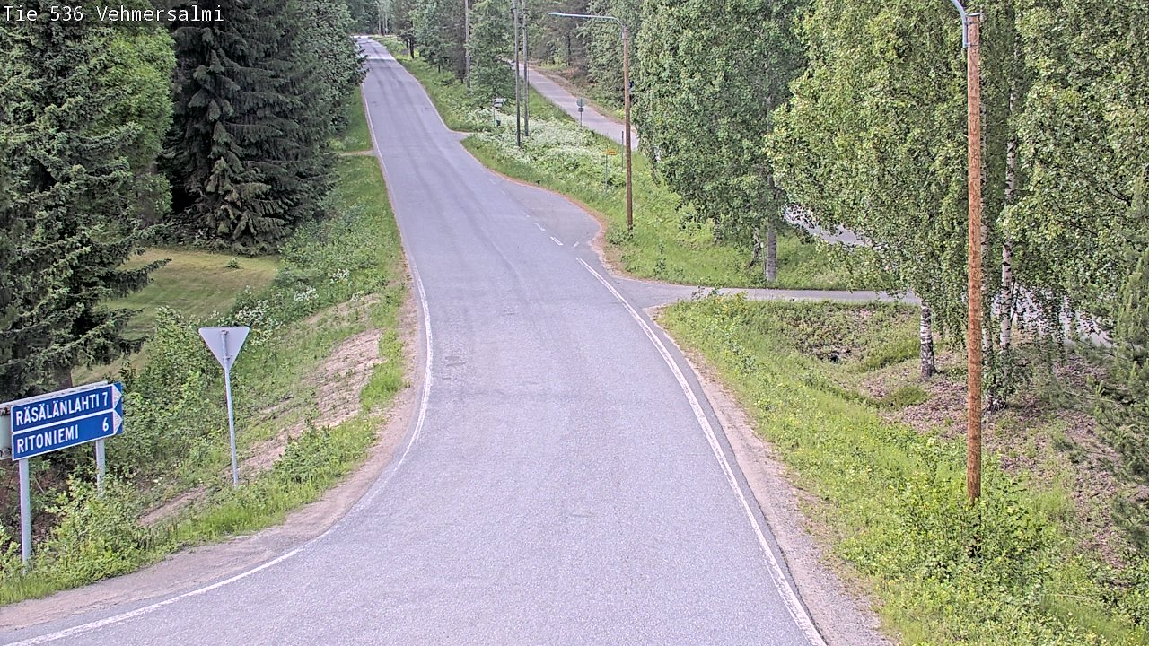 Kelikamerat Kuva Tie 536 Kuopio, Vehmersalmi, Kuopio, Pohjois-Savo