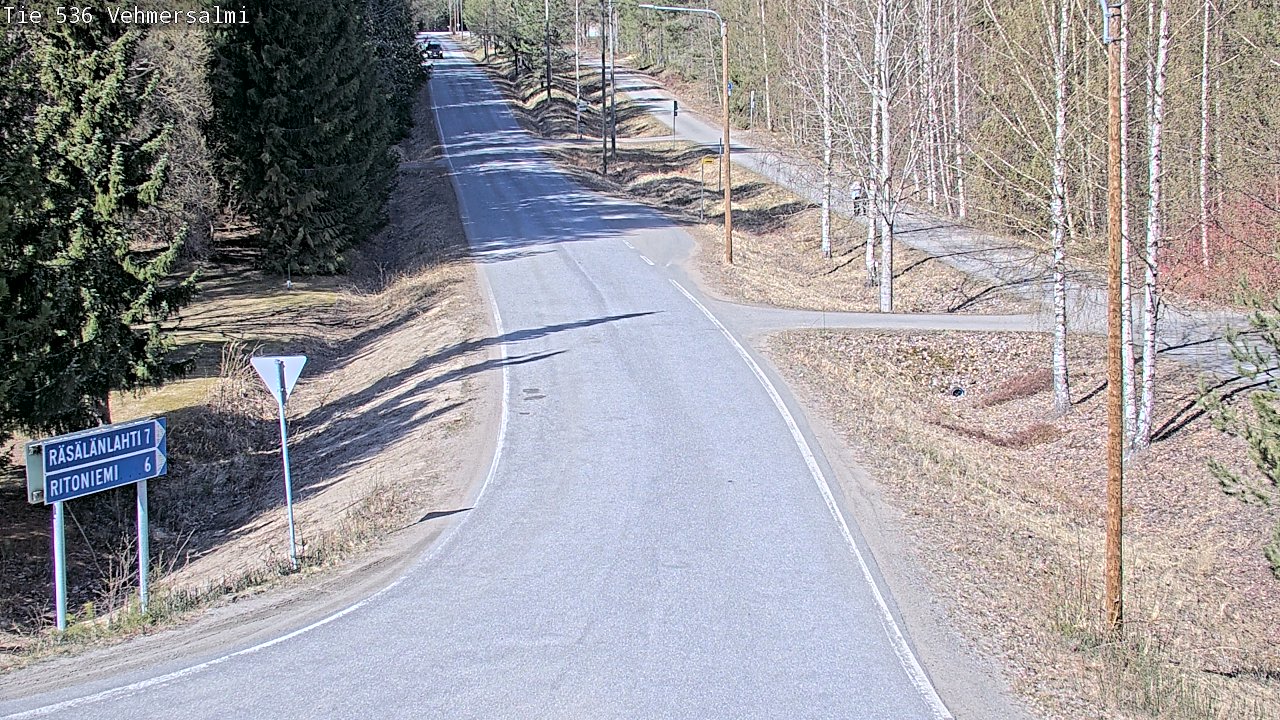 Kelikamerat Kuva Tie 536 Kuopio, Vehmersalmi, Kuopio, Pohjois-Savo
