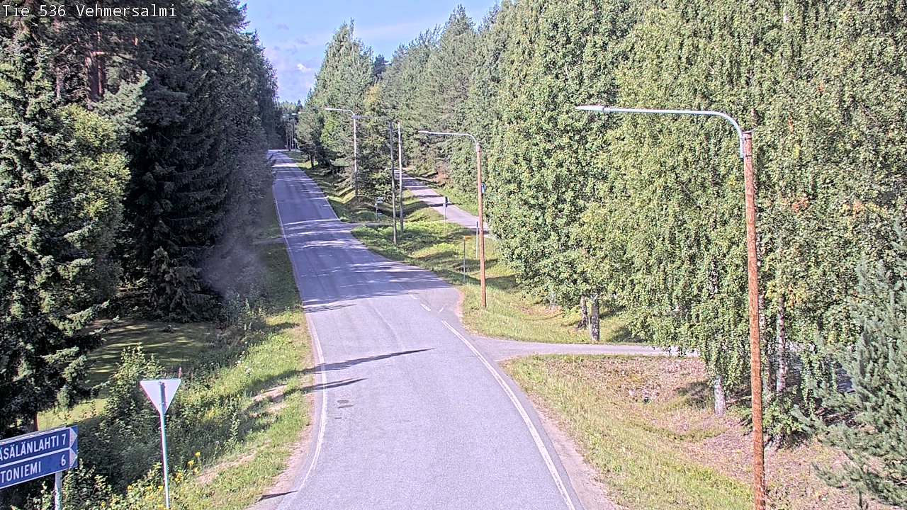 Kelikamerat Kuva Tie 536 Kuopio, Vehmersalmi, Kuopio, Pohjois-Savo