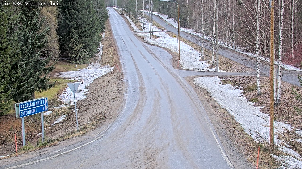 Kelikamerat Kuva Tie 536 Kuopio, Vehmersalmi, Kuopio, Pohjois-Savo