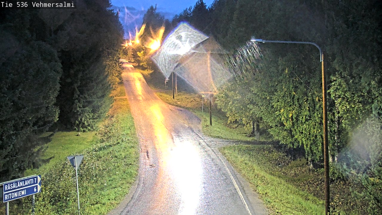 Weather Camera Image Road 536 Kuopio, Vehmersalmi, Kuopio, Pohjois-Savo