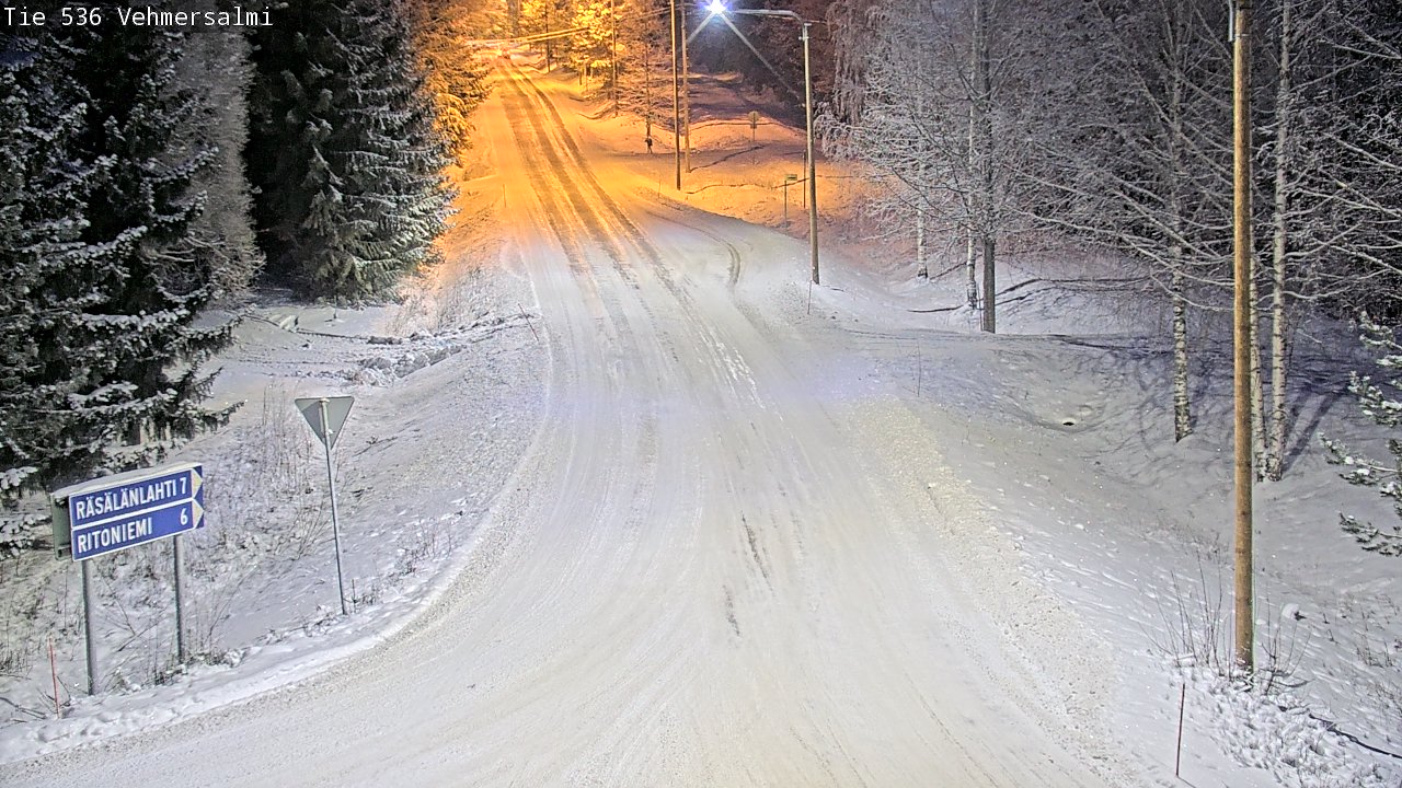 Kelikamerat Kuva Tie 536 Kuopio, Vehmersalmi, Kuopio, Pohjois-Savo