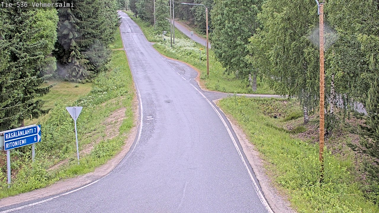 Kelikamerat Kuva Tie 536 Kuopio, Vehmersalmi, Kuopio, Pohjois-Savo