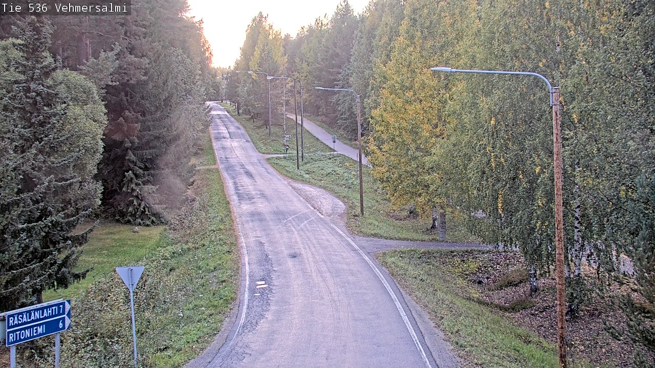 Weather Camera Image Road 536 Kuopio, Vehmersalmi, Kuopio, Pohjois-Savo