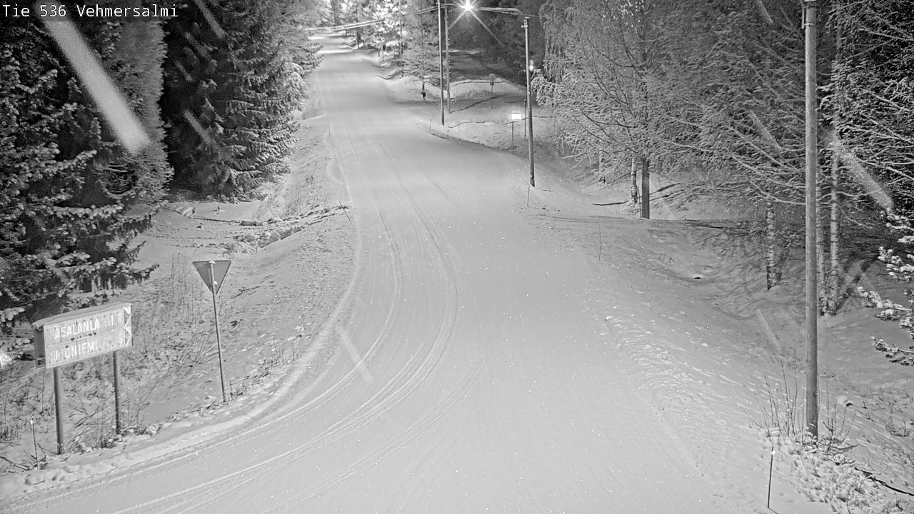 Kelikamerat Kuva Tie 536 Kuopio, Vehmersalmi, Kuopio, Pohjois-Savo