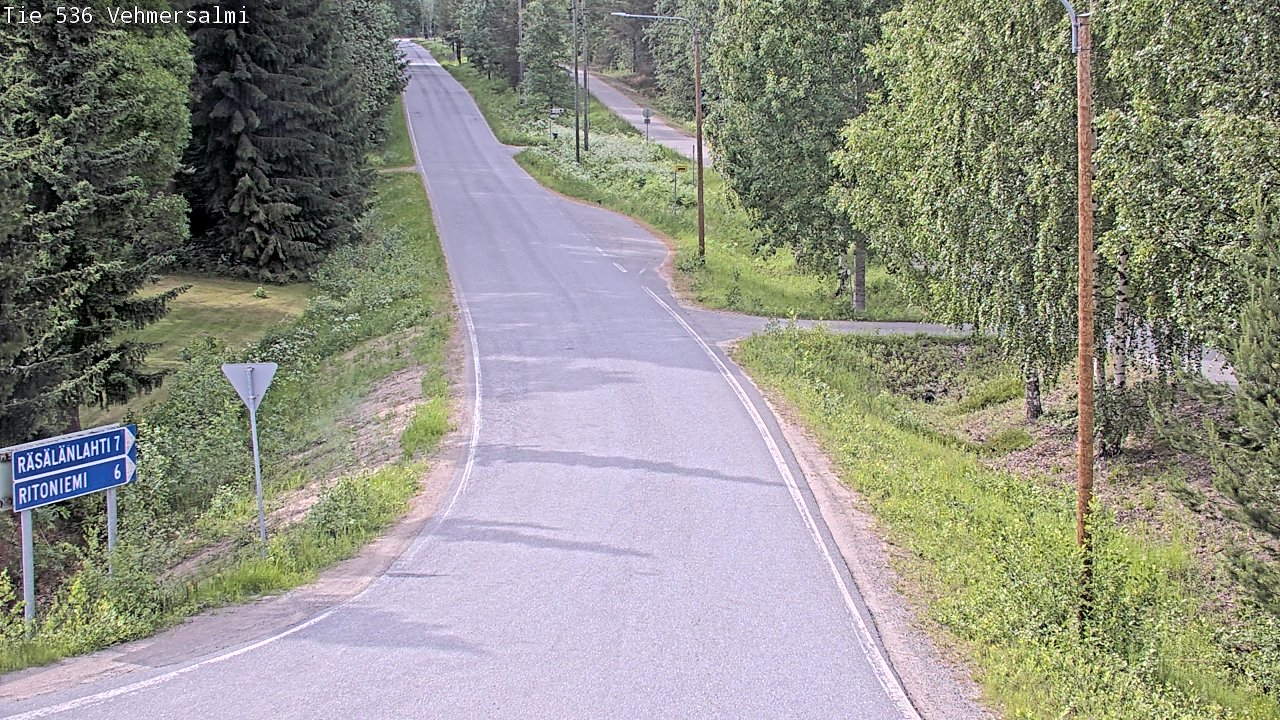 Kelikamerat Kuva Tie 536 Kuopio, Vehmersalmi, Kuopio, Pohjois-Savo