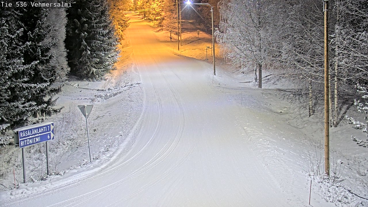 Kelikamerat Kuva Tie 536 Kuopio, Vehmersalmi, Kuopio, Pohjois-Savo