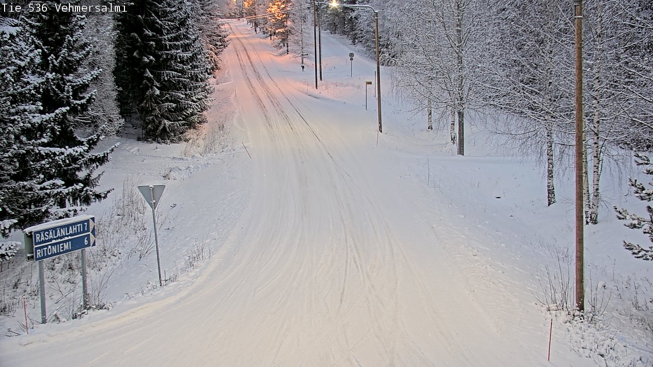Kelikamerat Kuva Tie 536 Kuopio, Vehmersalmi, Kuopio, Pohjois-Savo