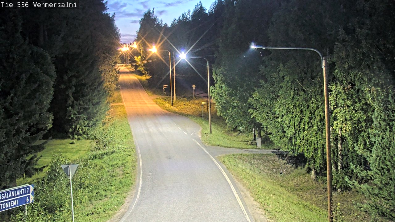 Kelikamerat Kuva Tie 536 Kuopio, Vehmersalmi, Kuopio, Pohjois-Savo