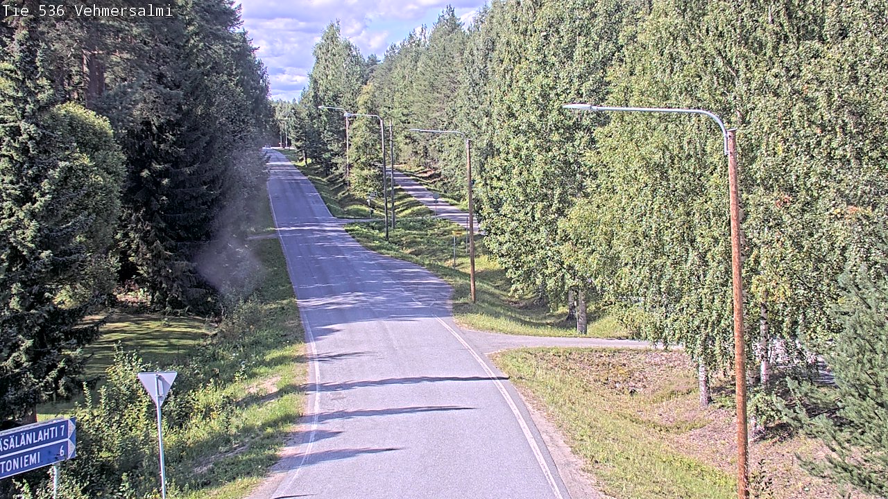 Kelikamerat Kuva Tie 536 Kuopio, Vehmersalmi, Kuopio, Pohjois-Savo