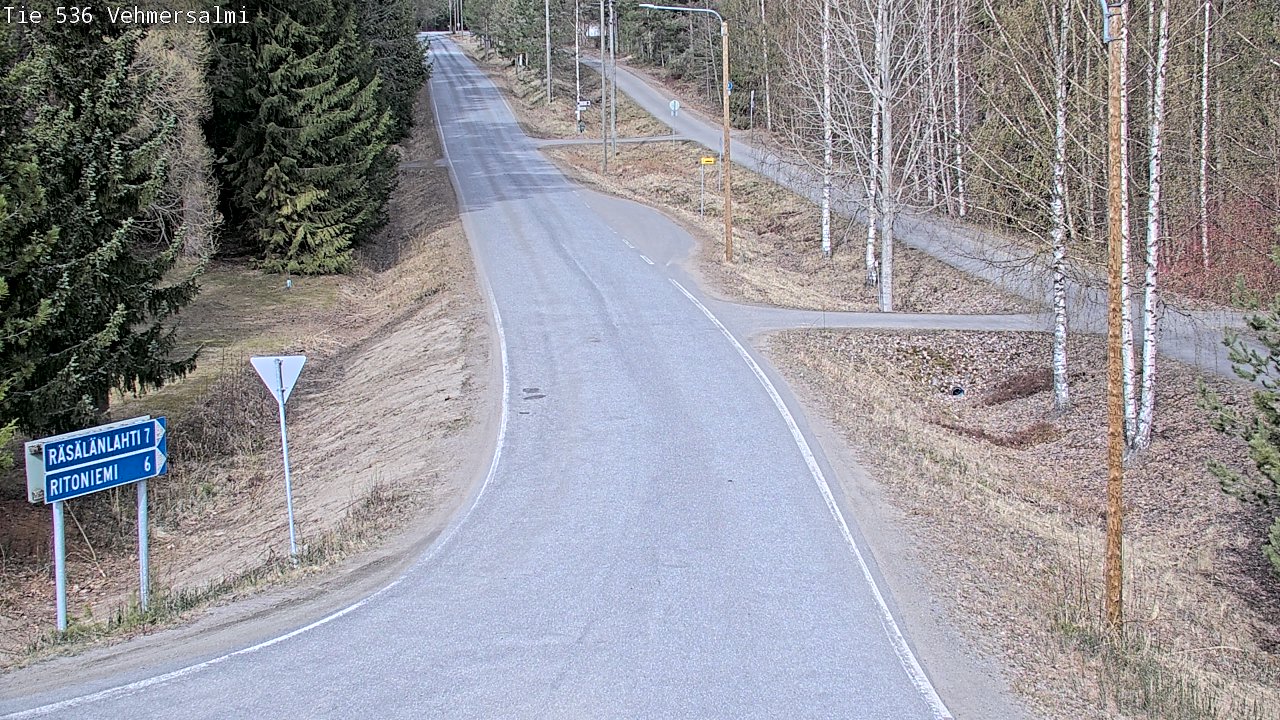 Kelikamerat Kuva Tie 536 Kuopio, Vehmersalmi, Kuopio, Pohjois-Savo