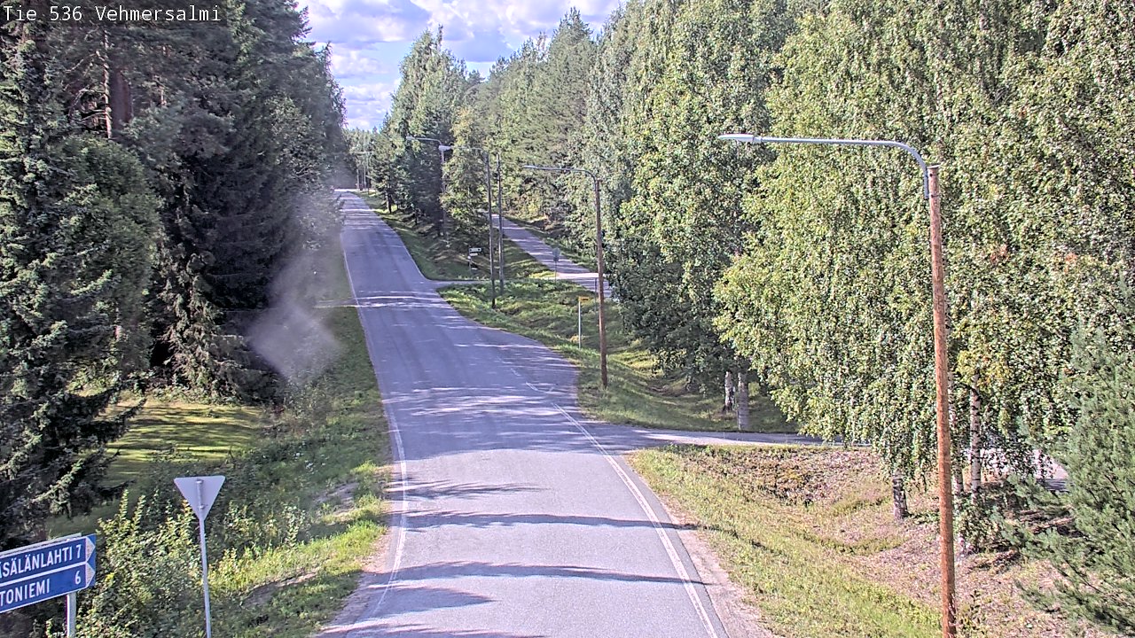 Kelikamerat Kuva Tie 536 Kuopio, Vehmersalmi, Kuopio, Pohjois-Savo