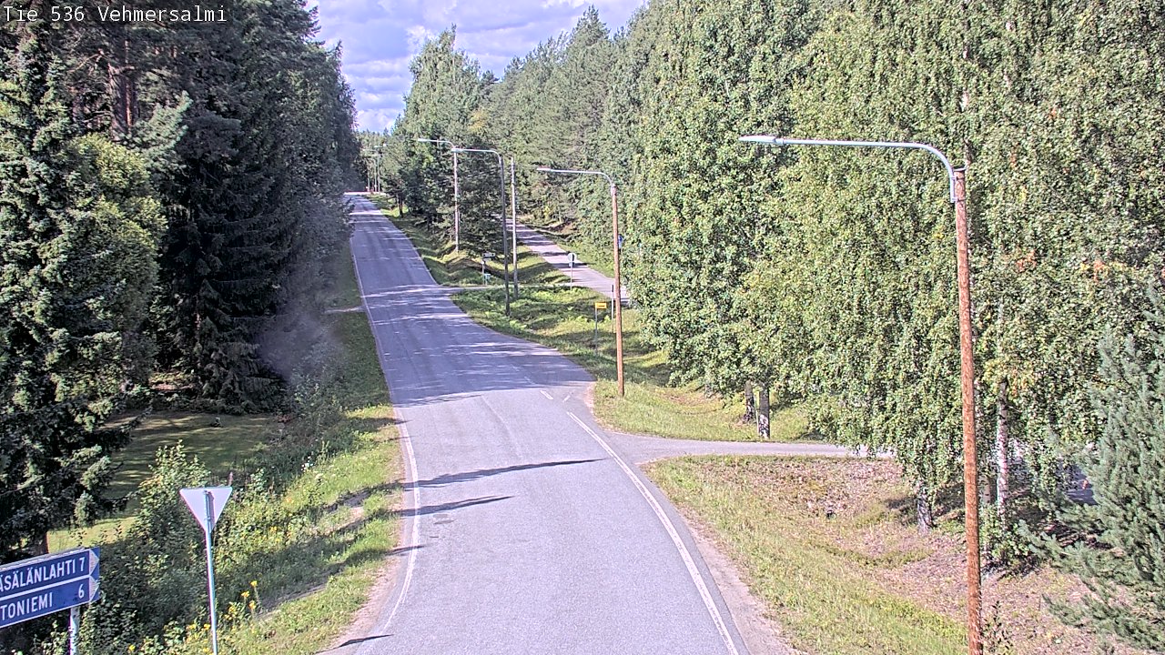 Kelikamerat Kuva Tie 536 Kuopio, Vehmersalmi, Kuopio, Pohjois-Savo