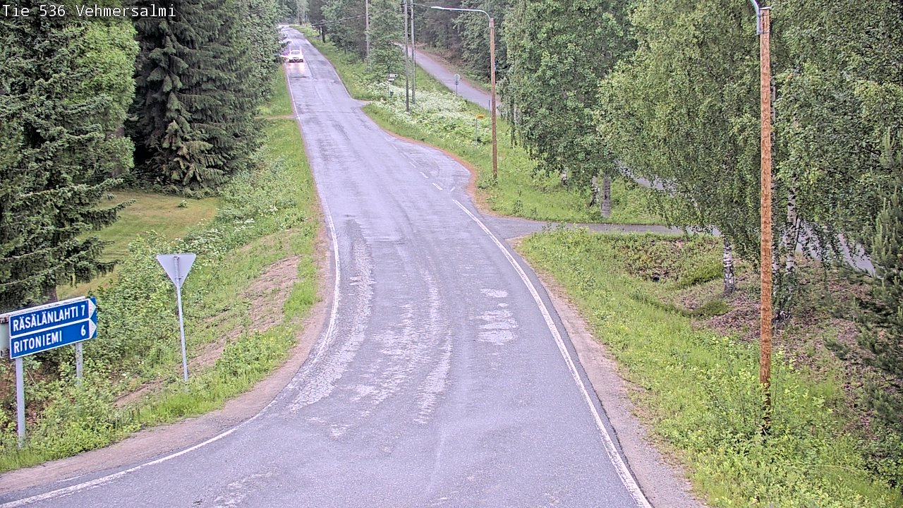 Kelikamerat Kuva Tie 536 Kuopio, Vehmersalmi, Kuopio, Pohjois-Savo