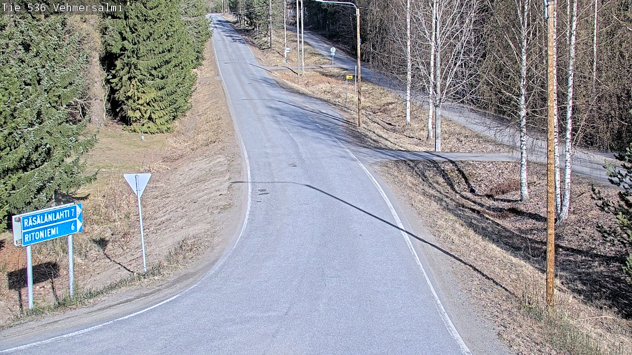 Kelikamerat Kuva Tie 536 Kuopio, Vehmersalmi, Kuopio, Pohjois-Savo
