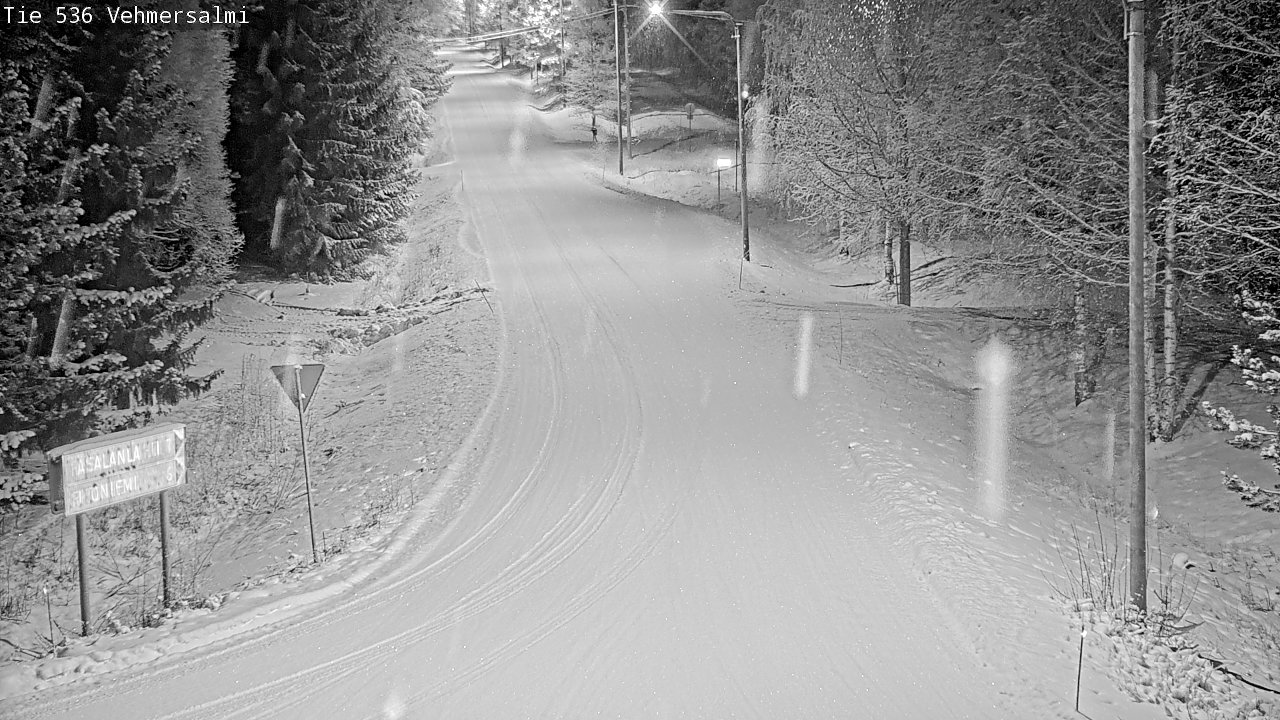 Kelikamerat Kuva Tie 536 Kuopio, Vehmersalmi, Kuopio, Pohjois-Savo