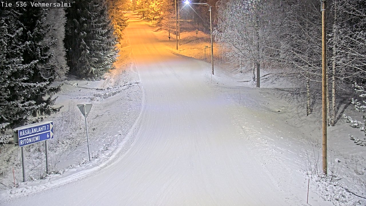 Kelikamerat Kuva Tie 536 Kuopio, Vehmersalmi, Kuopio, Pohjois-Savo