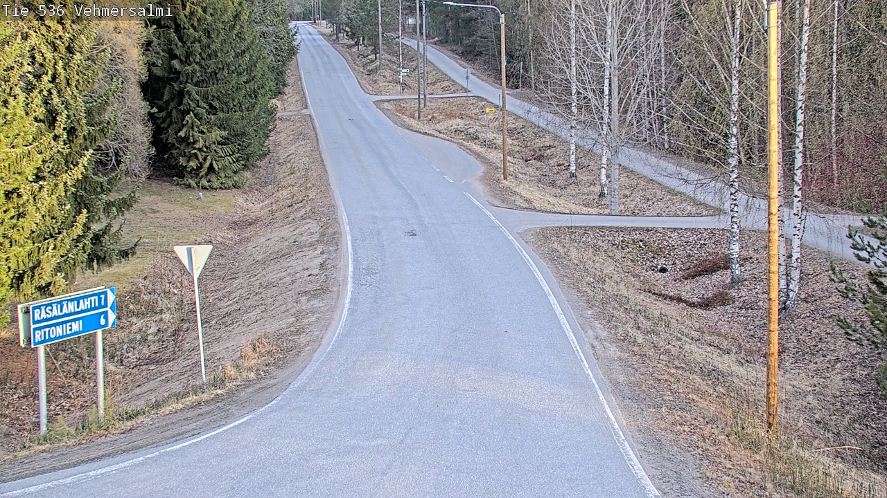 Kelikamerat Kuva Tie 536 Kuopio, Vehmersalmi, Kuopio, Pohjois-Savo
