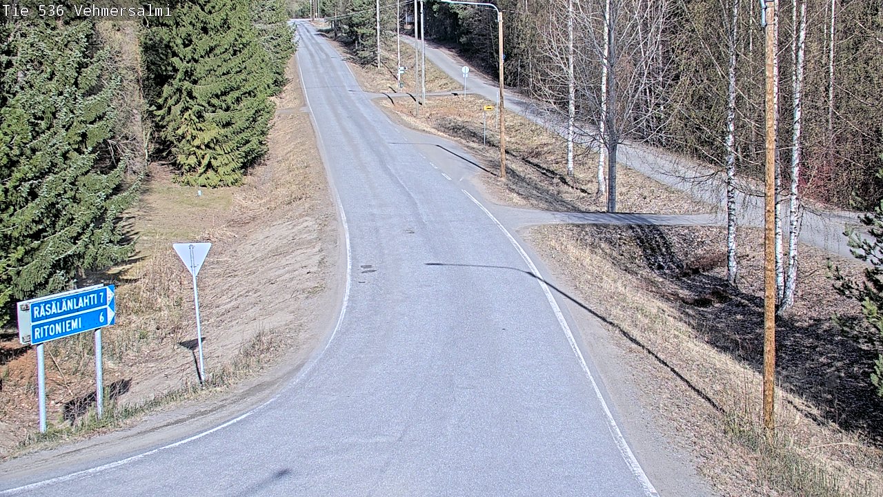 Kelikamerat Kuva Tie 536 Kuopio, Vehmersalmi, Kuopio, Pohjois-Savo