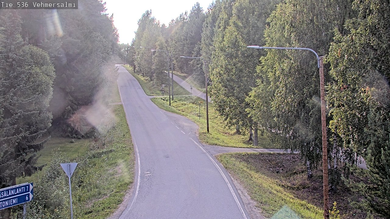 Kelikamerat Kuva Tie 536 Kuopio, Vehmersalmi, Kuopio, Pohjois-Savo