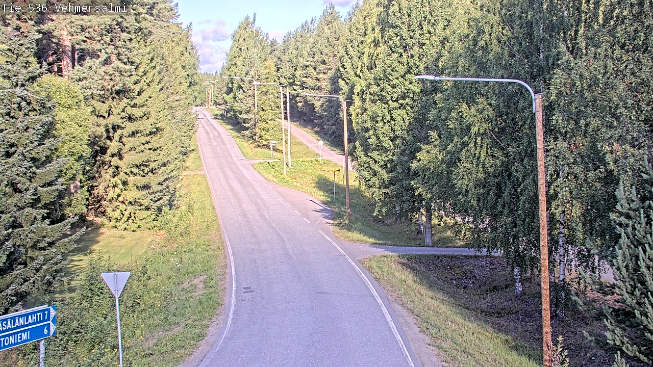 Kelikamerat Kuva Tie 536 Kuopio, Vehmersalmi, Kuopio, Pohjois-Savo