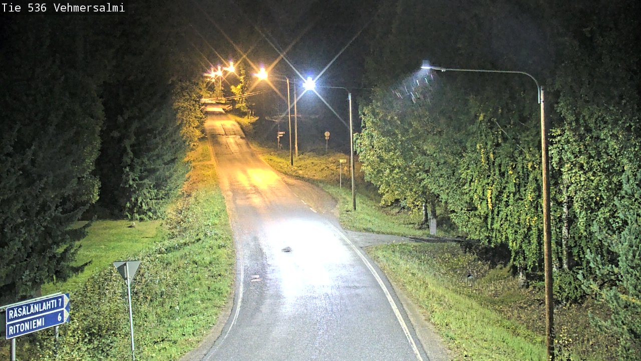 Weather Camera Image Road 536 Kuopio, Vehmersalmi, Kuopio, Pohjois-Savo