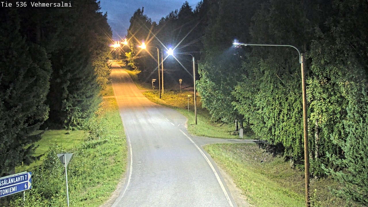 Kelikamerat Kuva Tie 536 Kuopio, Vehmersalmi, Kuopio, Pohjois-Savo