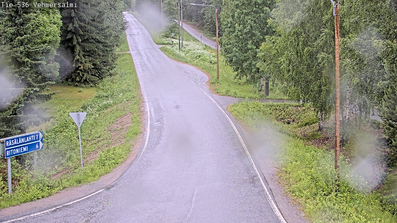 Kelikamerat Kuva Tie 536 Kuopio, Vehmersalmi, Kuopio, Pohjois-Savo