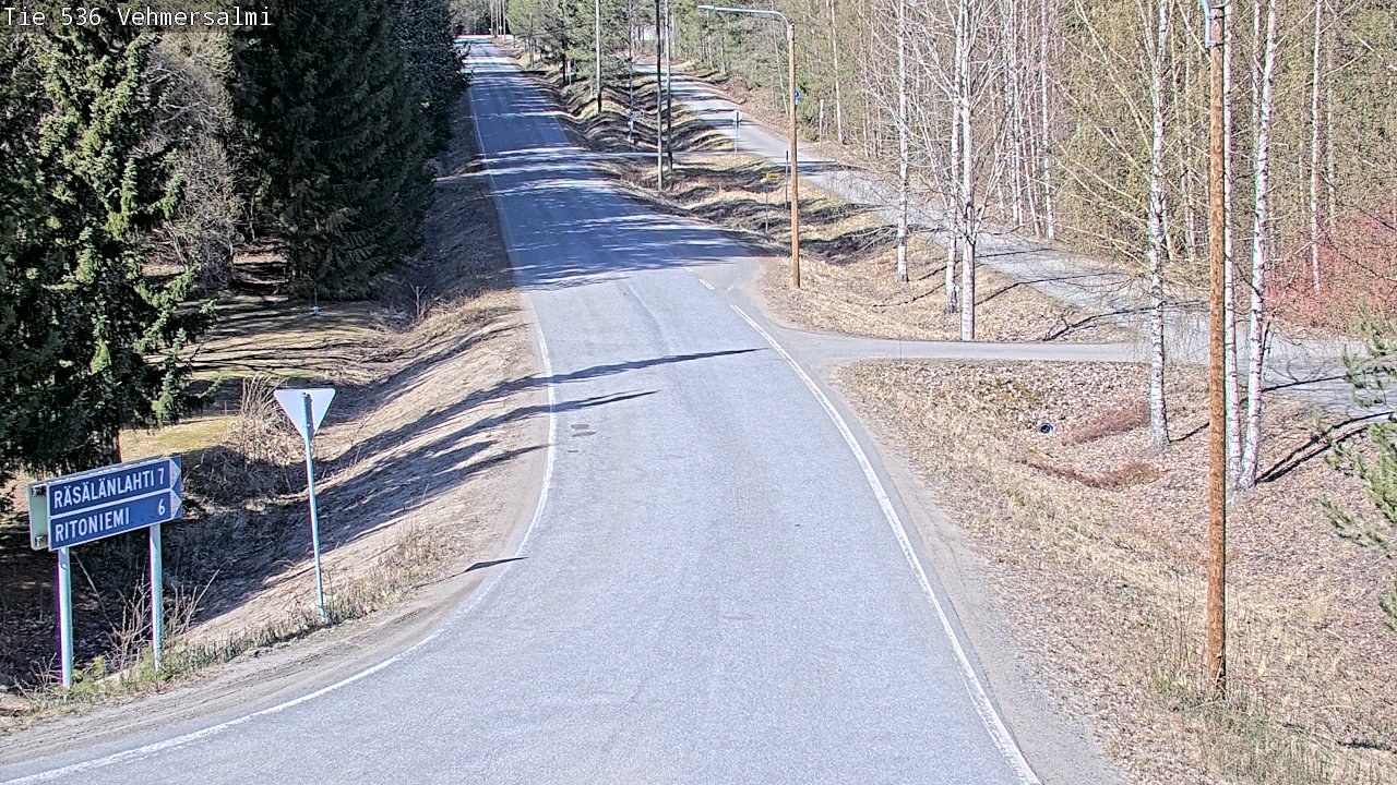 Kelikamerat Kuva Tie 536 Kuopio, Vehmersalmi, Kuopio, Pohjois-Savo